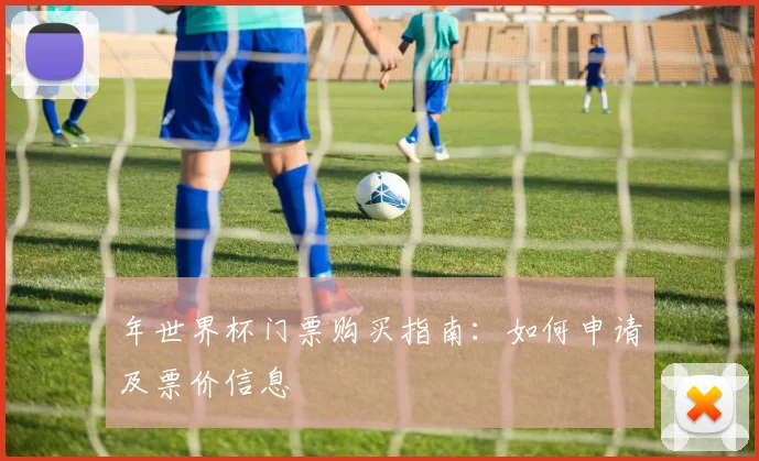 年世界杯门票购买指南：如何申请及票价信息
