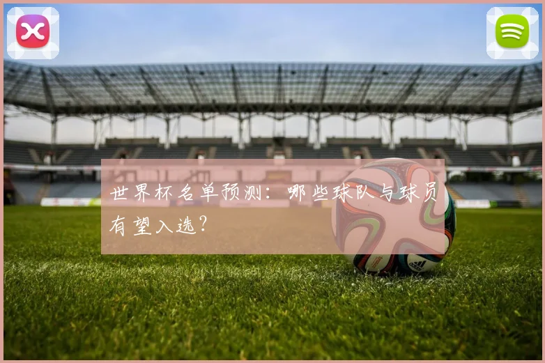 世界杯名单预测：哪些球队与球员有望入选？